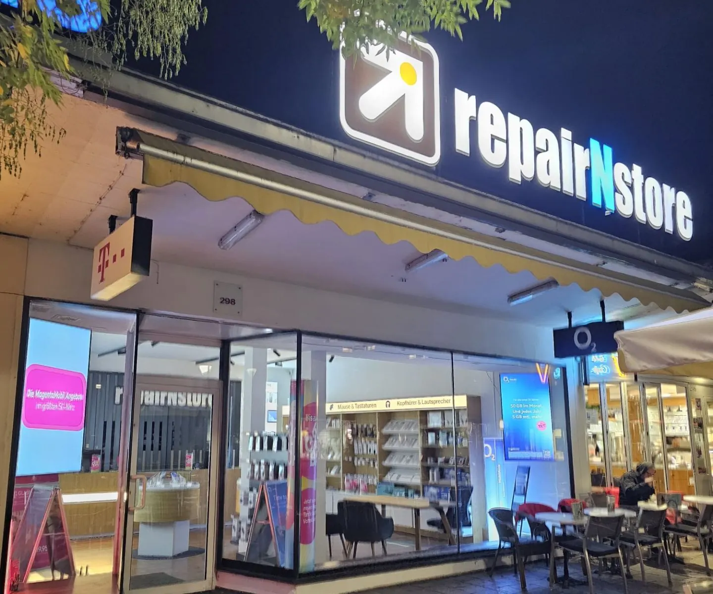 Telekom, O₂ und repairNstore gemeinsam an der Hauptstraße 298 in Weil am Rhein